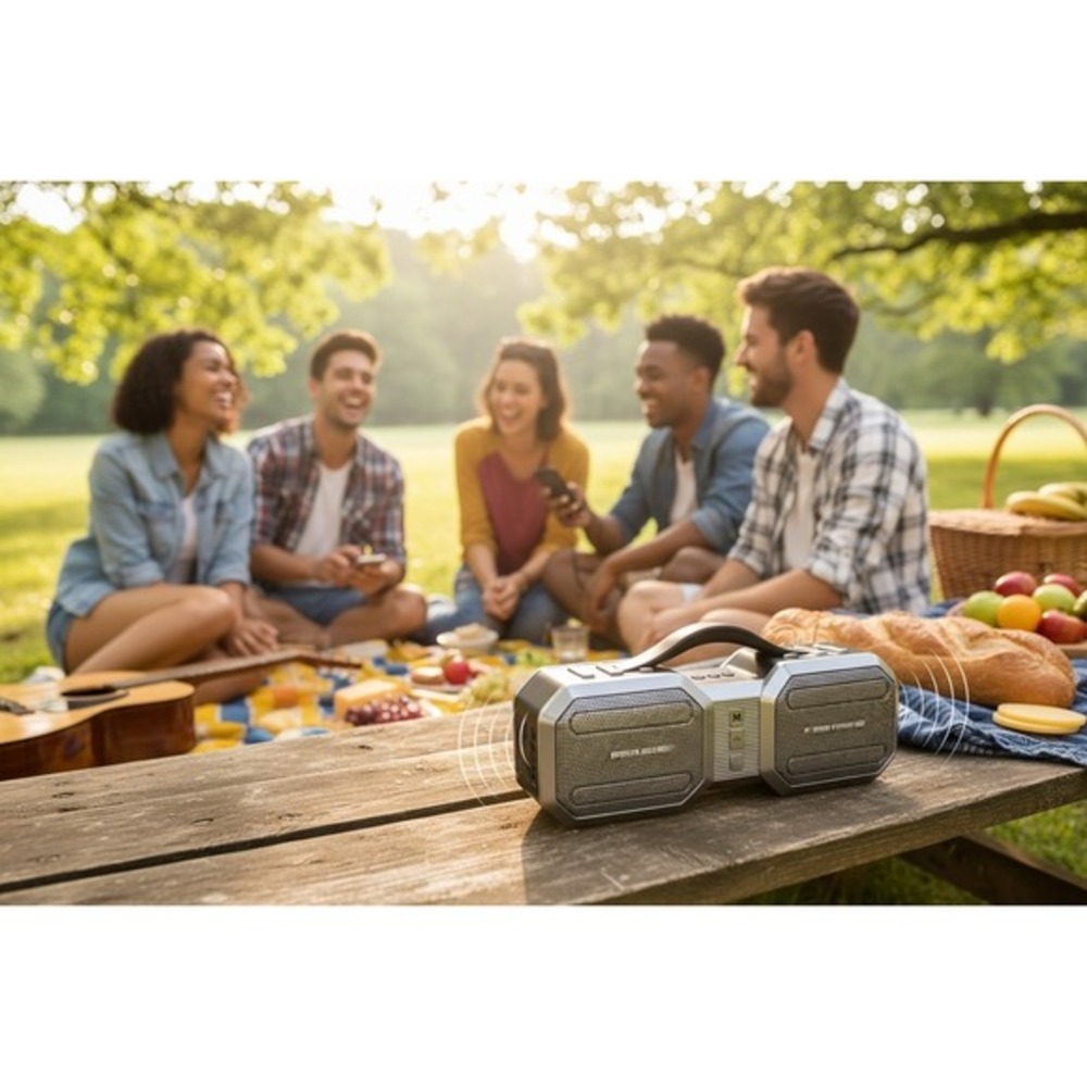 Burnester BT Portable Outdoor Wireless Speaker‎ - New in Package/Sealed